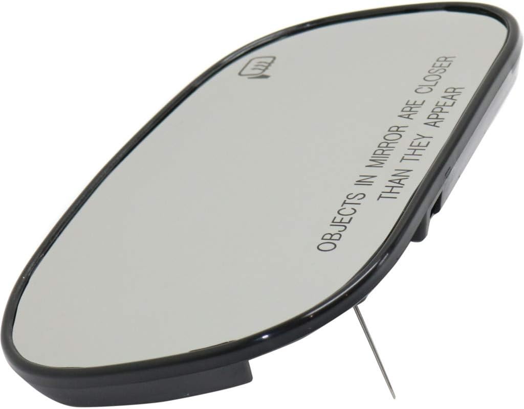 For Mercury Grand Marquis 2002-2011 Mirror Glass Passenger Side | Heated | w/Backing Plate | Convex Glass Type | Replacement For 1W7Z17K707AA | FO1325107