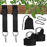 Montafox Befestigung Baum Hängematte Schaukel Hängesessel Aufhängeset - 2 x 150 cm - max. 500 kg belastbar