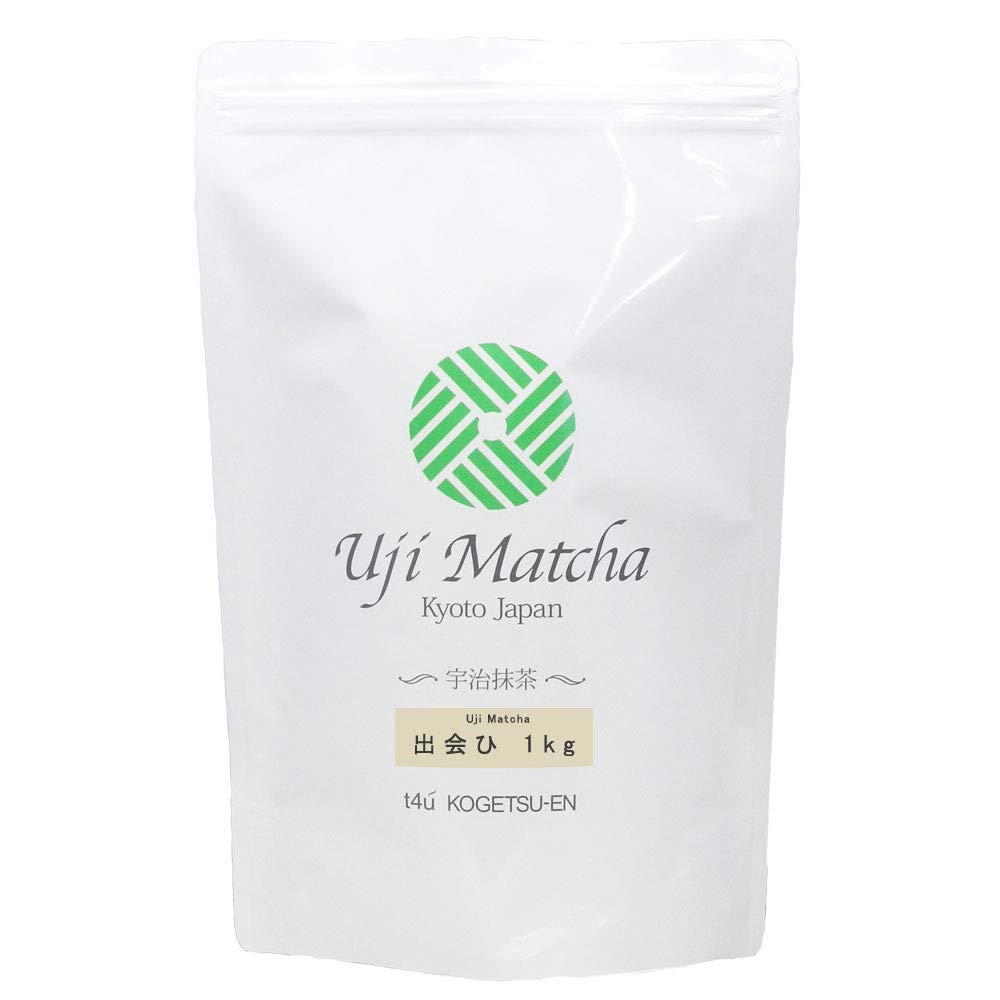 Amazon | 製菓・加工用 宇治抹茶 出会ひ 1kg アルミ袋入 | 香月園