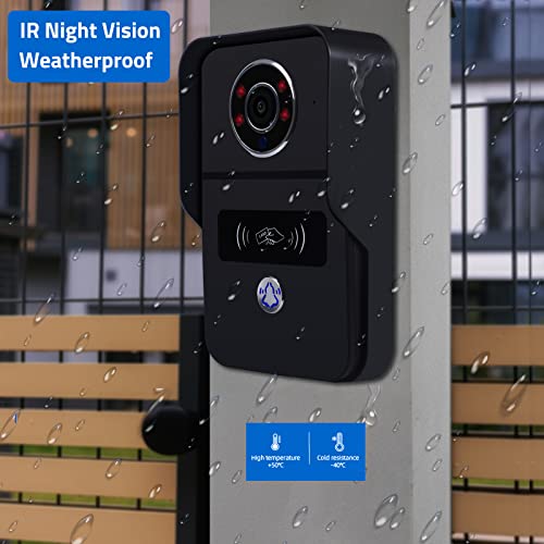 Amocam CW02-BK Wifi Video Doorbell With Chime, Wireless Video Intercom, Direct To Wi-Fi Or Poe thumb #6