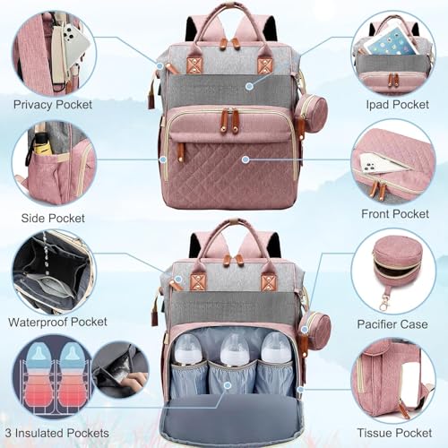 Multifunctional Diaper Bag Backpack for Dad & Mom - Image 4