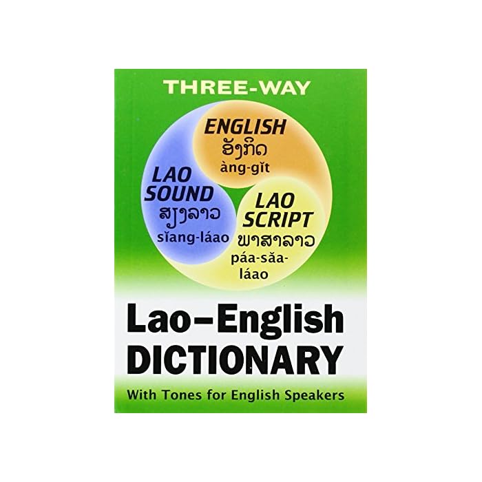 Buy LaoEnglish and EnglishLao Dictionary Roman and Script Complete