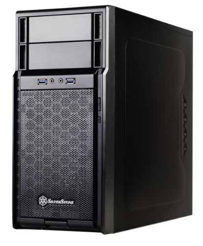 SilverStone Technology Micro-ATX Computer Case PS08B-USA