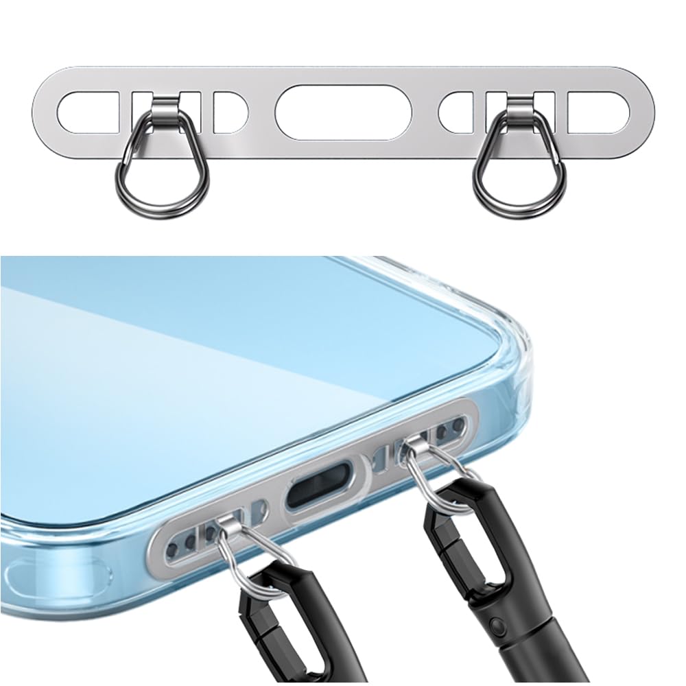 スマホ ストラップホルダー 2点吊り 2口タイプホルダー 極薄0.4mm Amazon | スマホ ストラップホルダー 2点吊り 2口タイプホルダー