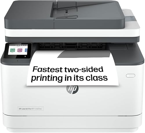 HP LaserJet Pro MFP 3102fdw Wireless Black & White All-in…