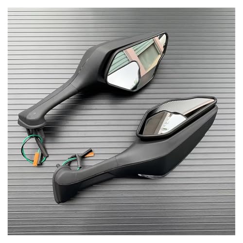 Espejos manillar moto para CBR1000RR 2017-2020 con intermitentes LED integrados 3
