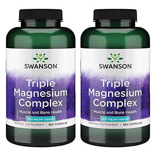 Buy Swanson Triple Magnesium Complex Absorption and Mood Citrate Oxide and Aspartate Combination