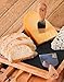 Utopia Kitchen Charcuterie Boards Set Bamboo Cheese Boards and Platter Set Unique Housewarming Wedding and Gift Set for Women Couples and Home Small
