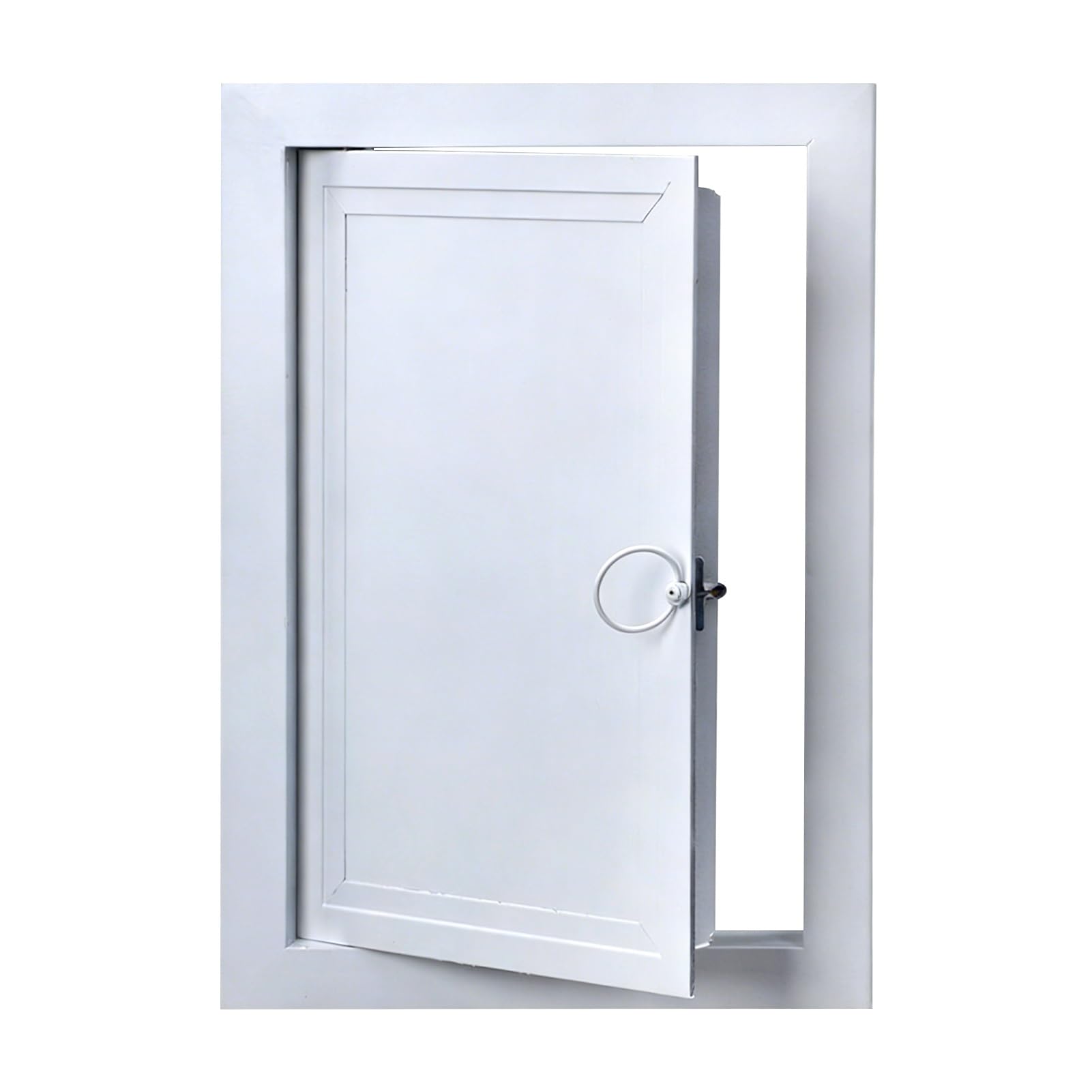 Lonmrrton One Color Flush Access Door 14X14 22X40 30X32 Inch, Wall Hole Cover Plate For Drywall/Ceiling/Plumbing, Aluminum Alloy Access Panel For Inspection(18X18in/46X46cm)