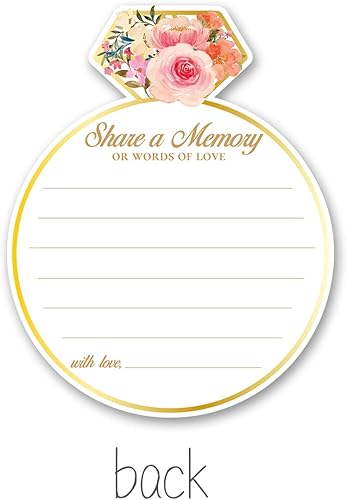 Miniatura 7 de Invitaciones de fiesta de boda con sobres, juego de 20 invitaciones en forma de anillo de boda, invitaciones de fiesta, regalos de doble cara