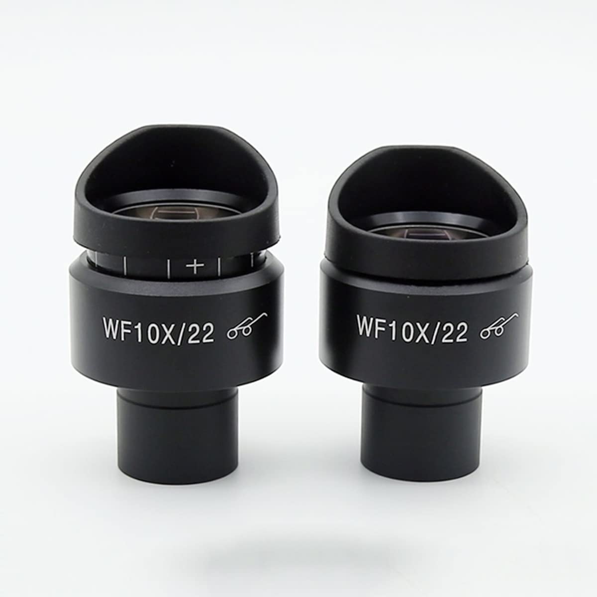 Akcesoria do mikroskopu laboratoryjnego WF10X/22 mm okular do mikroskopu biologicznego obiektyw szerokokątny (2 szt.)