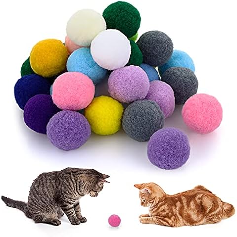 Molain Interactive Pom Pom Cat Toy Balls Cover