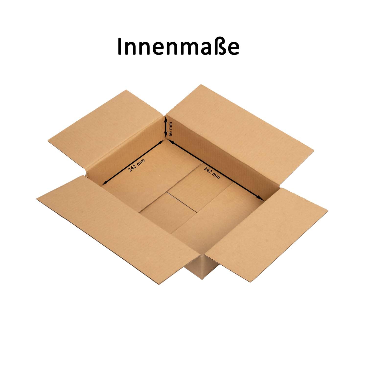 smiley pack DHL-Kleinpaket, 350 x 250 x 80 mm, verschiedene Größen 25-2100 Stück (25)