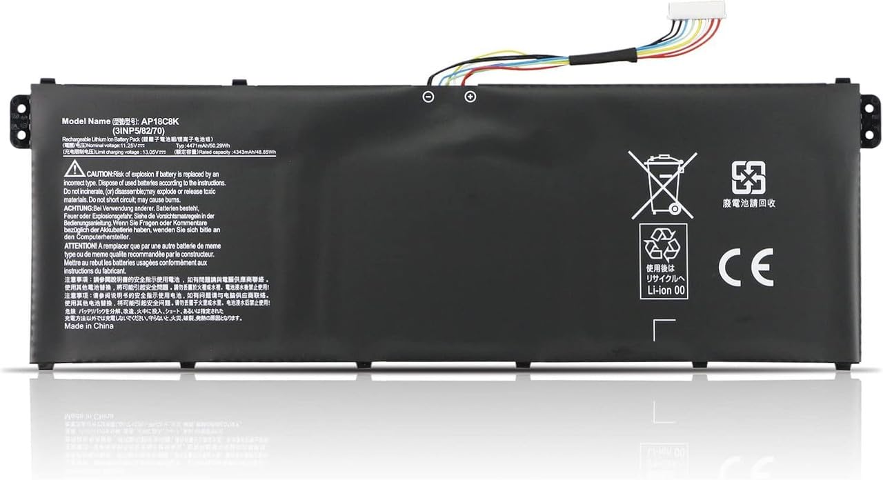 Fugen Laptop Battery AP18C8K for Compatible for Acer Aspire 5 A514-52 A514-52G A514-52K A515-544 A515-543 A515-54-image-39
