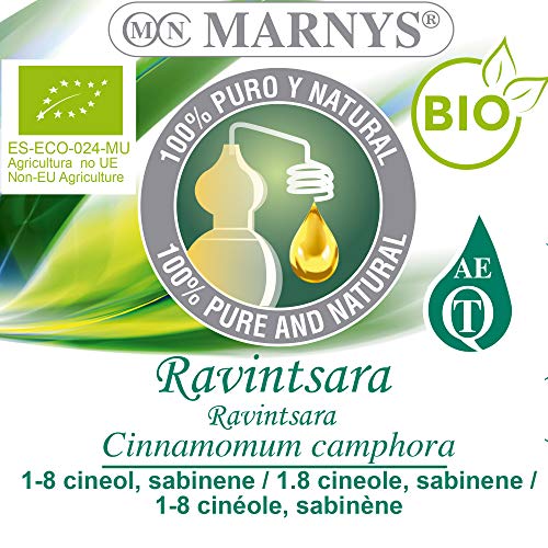 MARNYS Aceite Esencial Ravintsara Bio 10 Ml Quimiotipado 10 ml - Imagen 3