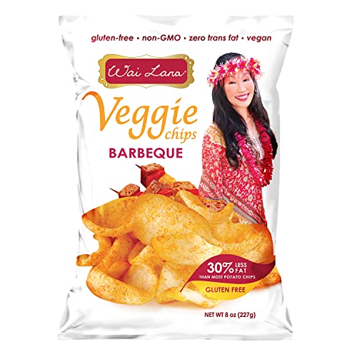 Wai Lana Veggie Chips - Gluten Free, Non-Gmo, Vegan, Zero Trans Fats (Barbeque, 8 Ounce (Pack Of 9)) #TOP3