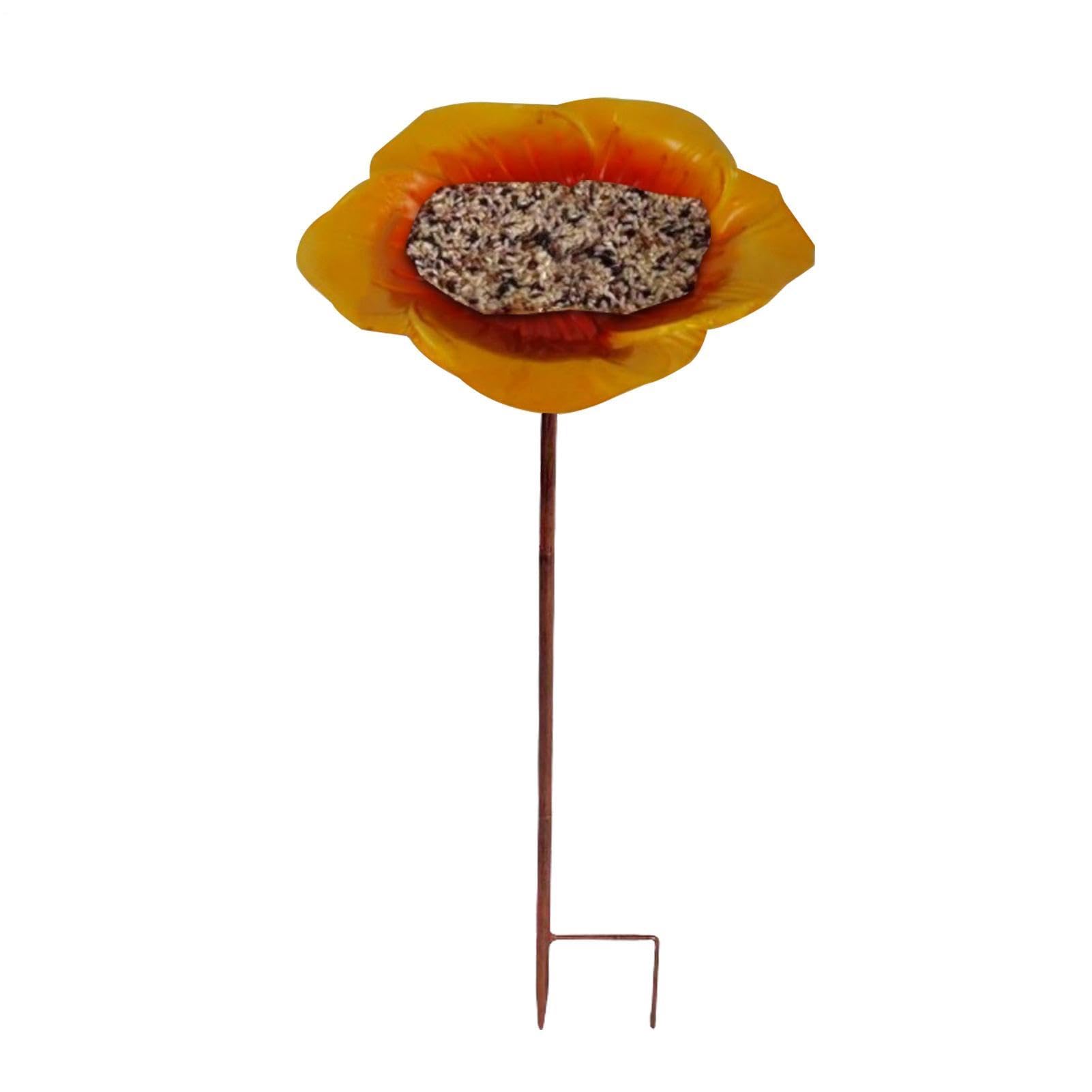 Coupelles d'eau en forme de fleur pour abeilles pour embellir vos jardinières