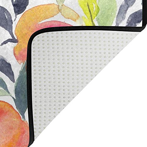 Tapis aquarelle facile à nettoyer et durable Ruchen format 160x120 cm - 5