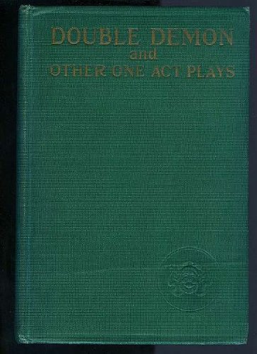 Double demon, and other one-act plays, (British... B00085ORTW Book Cover