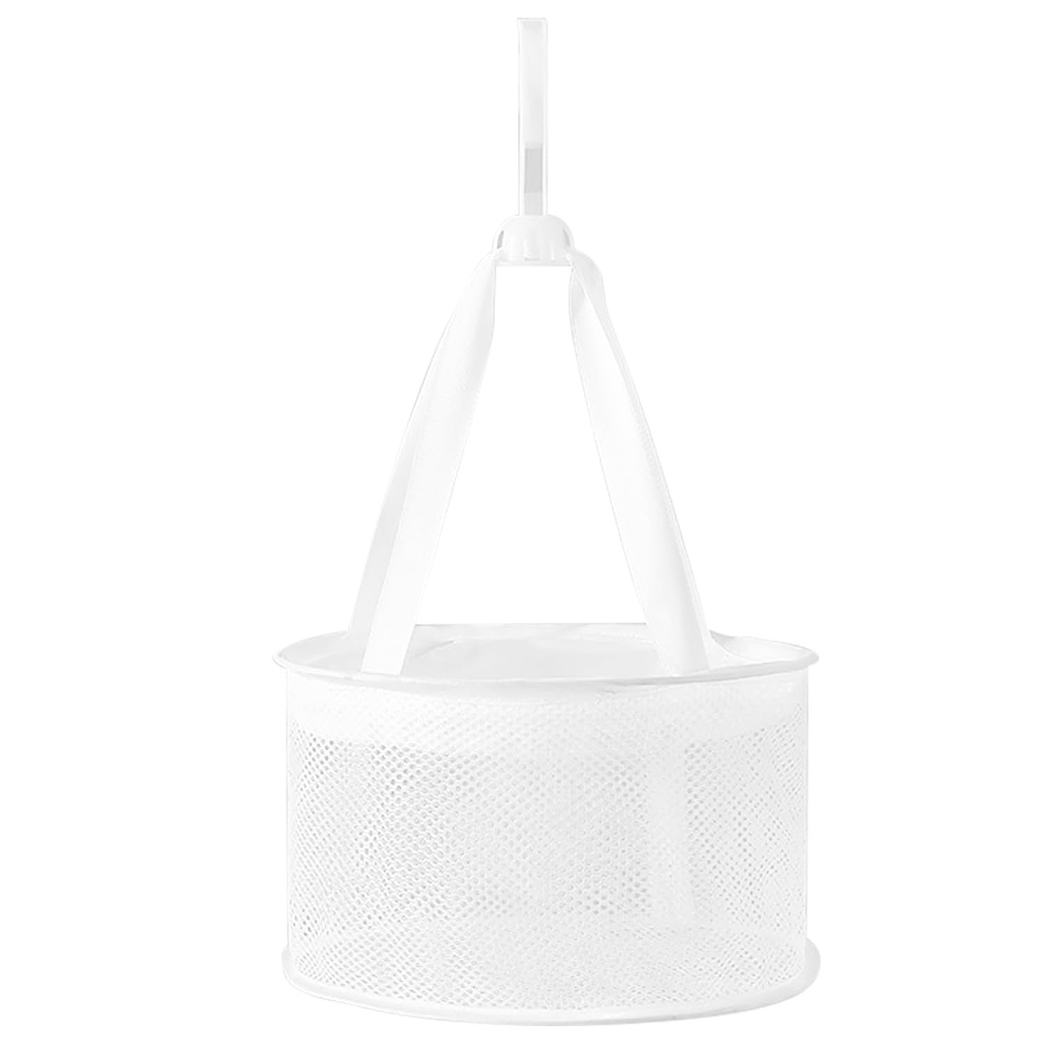 Peg Bag, Hanging Peg Bag, Peg Basket for Washing Line with Hanger, Durable Mesh Pegs Bags with Covers for Clothes Pegs and Laundry Storage, Windproof Hook for Outdoor and Indoor Use