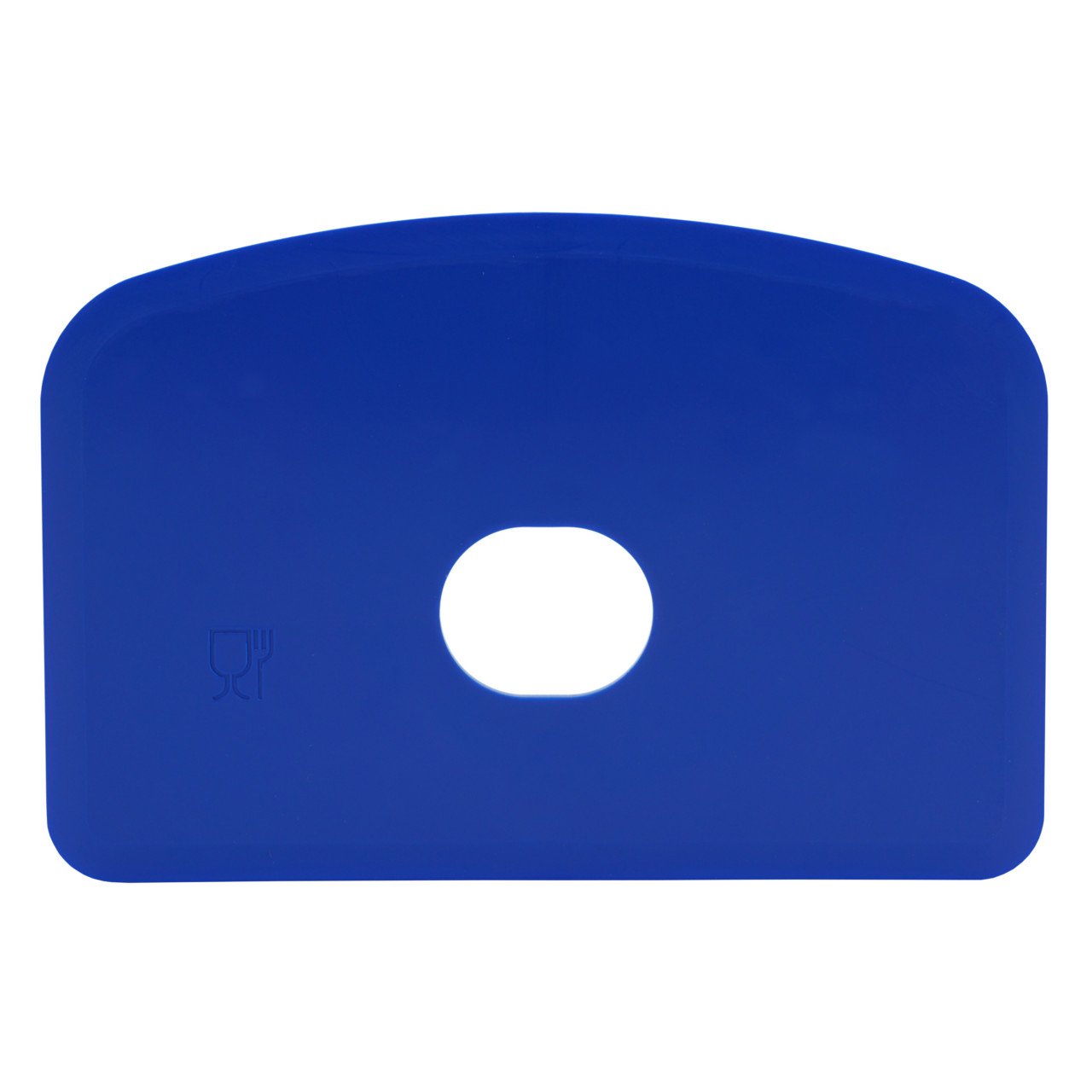 Schaber Schlesinger Standart Teigschaber Teigspachtel aus flexiblem Polypropylen HACCP IFS lebensmittelecht mit Fingerloch 120°C Hitzebeständig (Maße: 146 x 98 x 1,65 mm)
