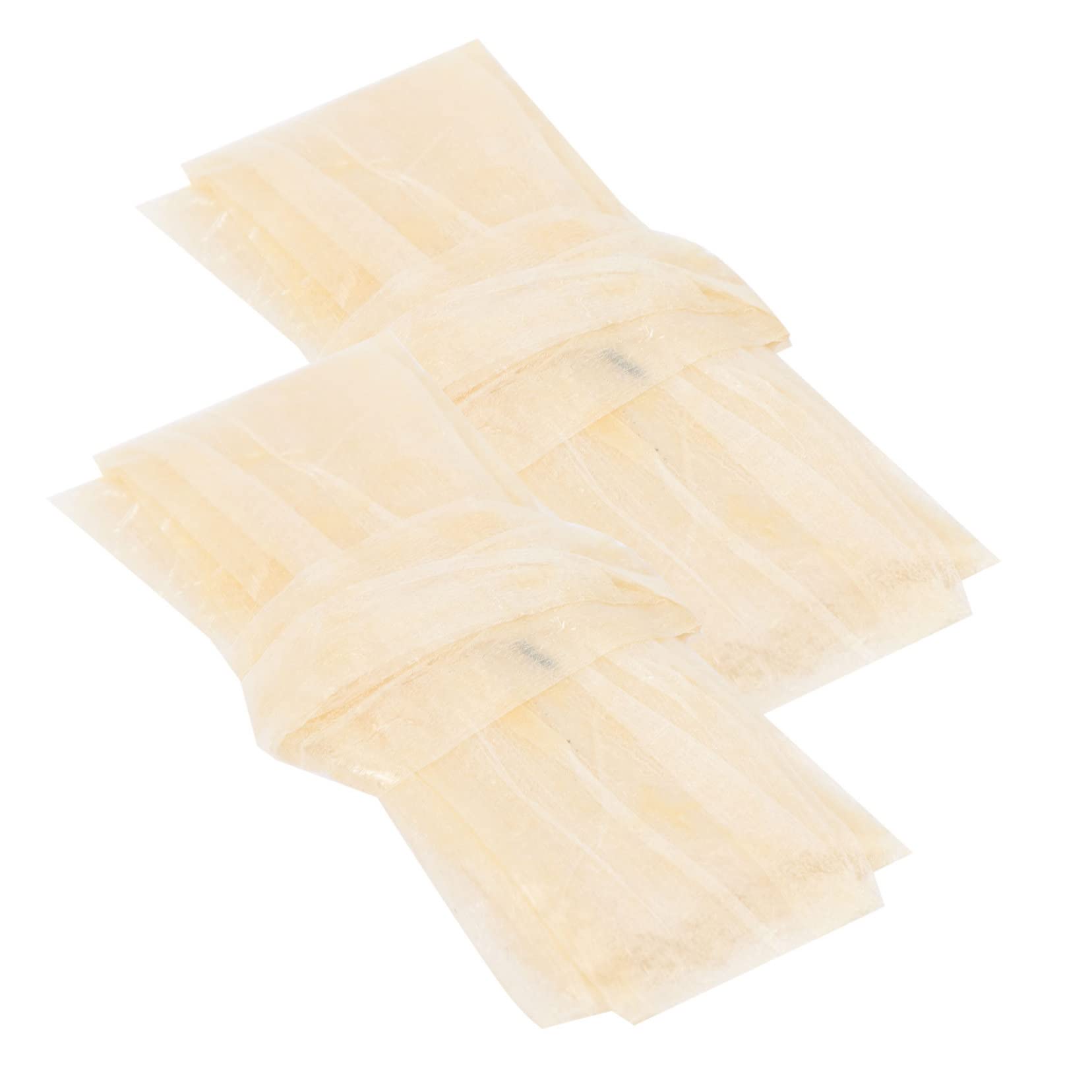 PRETYZOOM 2pcs Wax Paper for Food Hot Dog Dry Fine Edible Snack Stick Casings Edible Casings Hot Dogs Sheep Casings Clear Fibrous Casings Collagen Ham Sausage