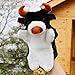 Marionnette à main taureau animaux vache marionnettes pour enfants A