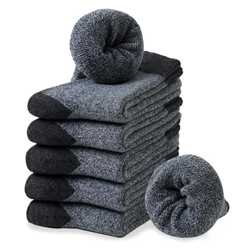 Josnown Thermal Wool Socks for Men