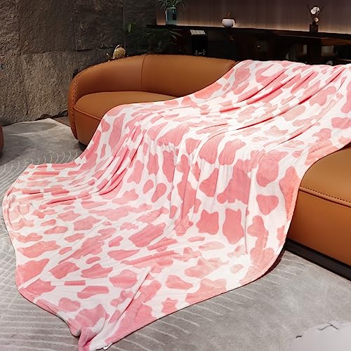 Image of GEULAY Queen Blanket for Bed, Extra Large Full Size Pink Fleece Throw Blanket for Bedroom Living Room, Pink Gifts for Women, Couples, Colleage Girls 90 inch x 90 inch