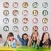 124 Pieces Word Wall Bulletin Board Set Word Wall Letters Alphabet Bulletin Board Cutouts for Classroom Decoration (Boho)