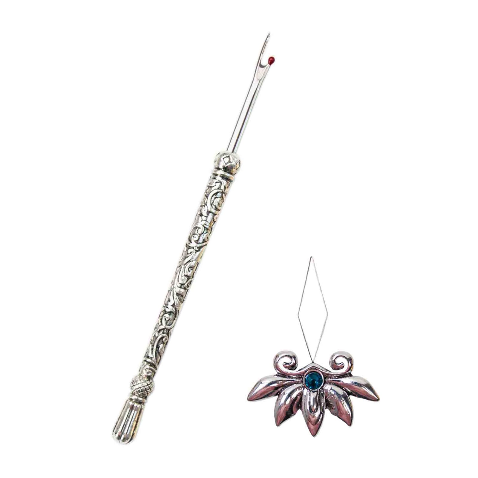 Buxuaaaa Silver Metal Needle Threader Set, Thread Unpicker For Embroidery Hand Quilting Sewing Machine Needlework Project Sewing Seam Unpicker