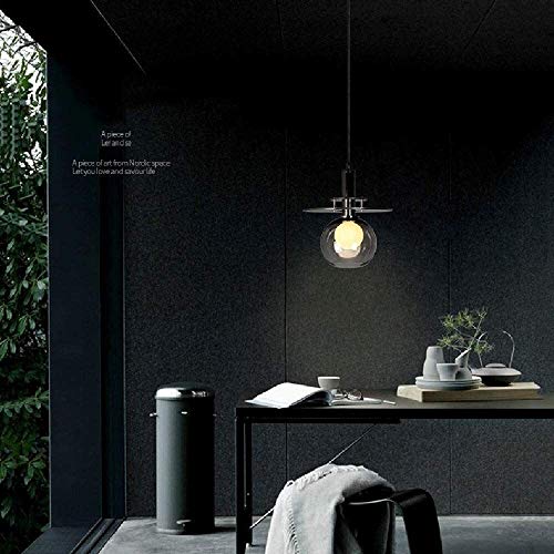 Lustre suspension vintage E27 pour éclairage de table café - 7