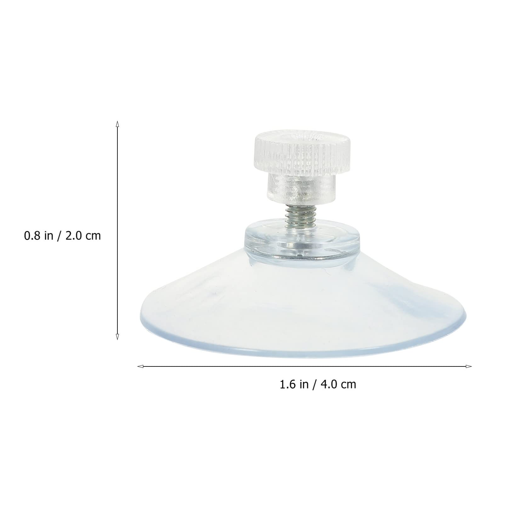 QUARKZMAN 10 Pack Saugnäpfe für Glas 25mm/1 Durchmesser Transparente PVC Fenster Glas Saugnapf Pads mit M4 x 6mm Schraube für Fenster Badezimmer Tür Glaswand Auto Sonnenschutz QUARKZMAN 10 Pack Saugnäpfe für Glas 25mm/1 Durchmesser Transparente PVC Fenster Glas Saugnapf Pads mit M4 x 6mm Schraube für Fenster Badezimmer Tür Glaswand Auto Sonnenschutz