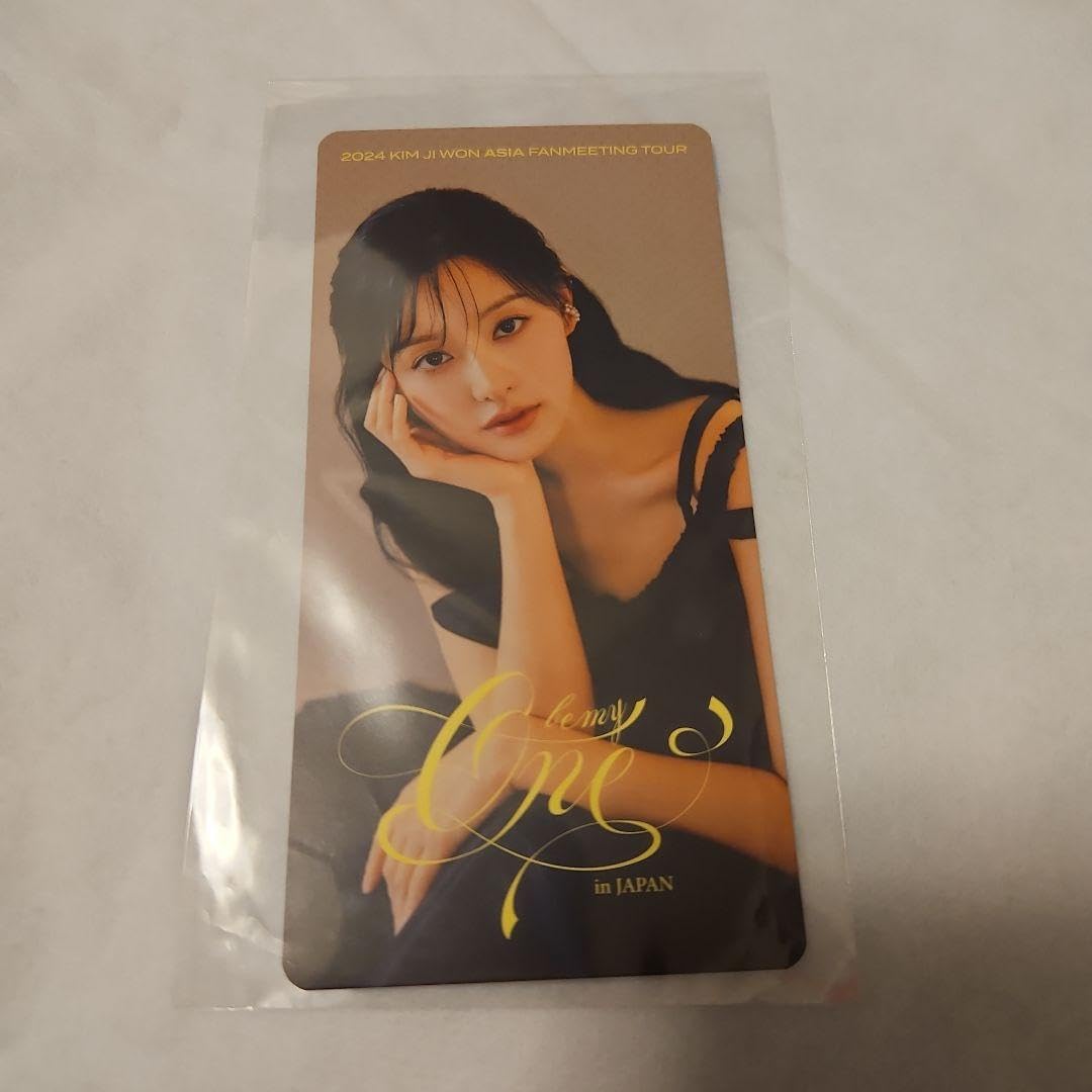 キムジウォン KIM JI WON ファンミーティング 特典 トレカ KIM JIWON キムジウォン ファンミーティング 公式グッズ 特典トレカ