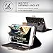 iPhone 8 Plus Case,iPhone 7 Plus Case, WWW [ Mirror Series] RFID-Resisting PU Leather Case Kickstand Flip Case with Card Slots and Mirror for iPhone 7 Plus/8 Plus Black