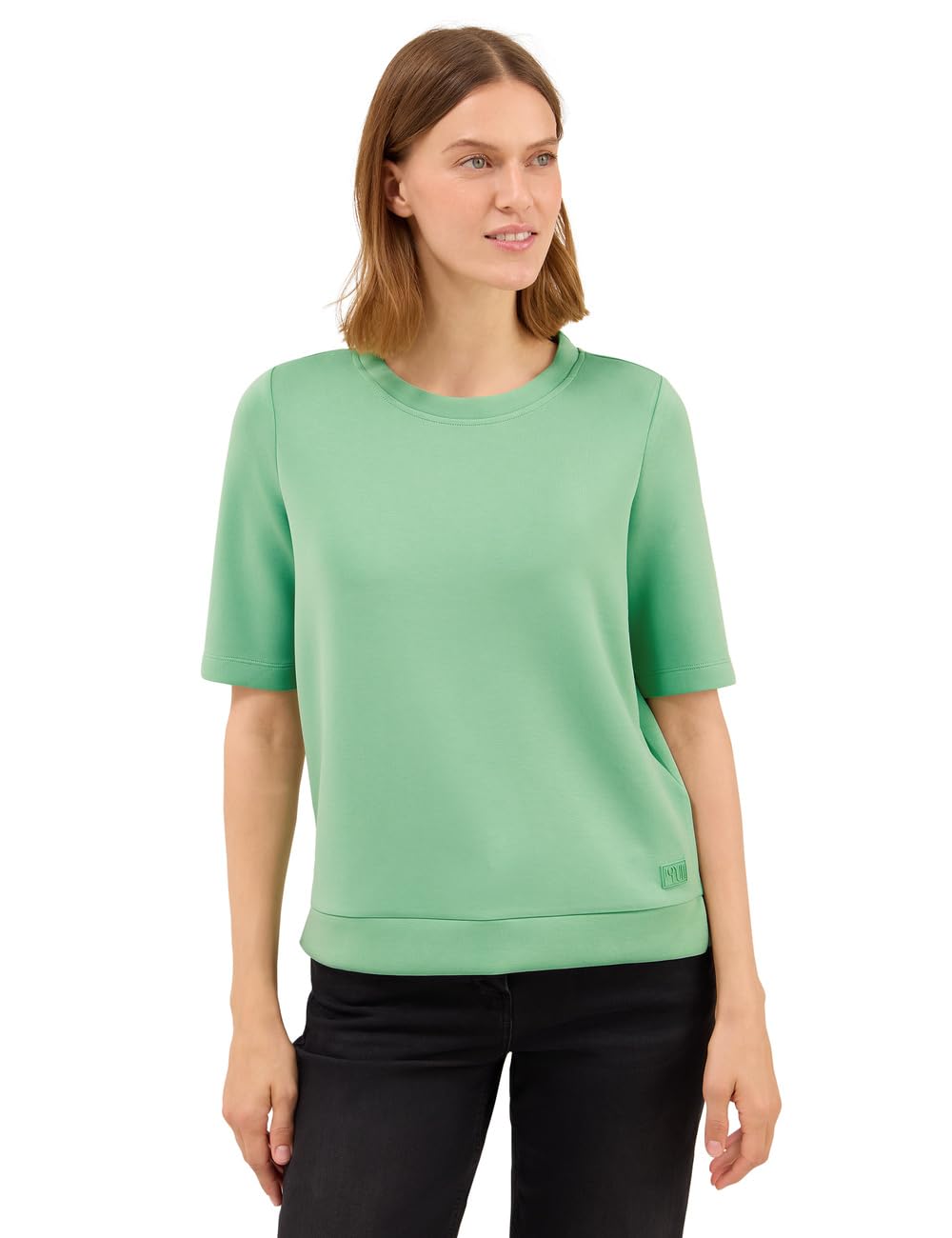 Damen Softes Cupro Touch T-Shirt