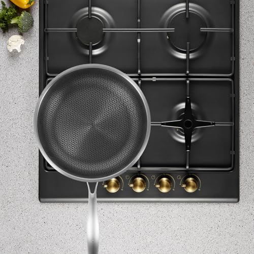 Wok de acero inoxidable antiadherente Happyyami miniatura 4
