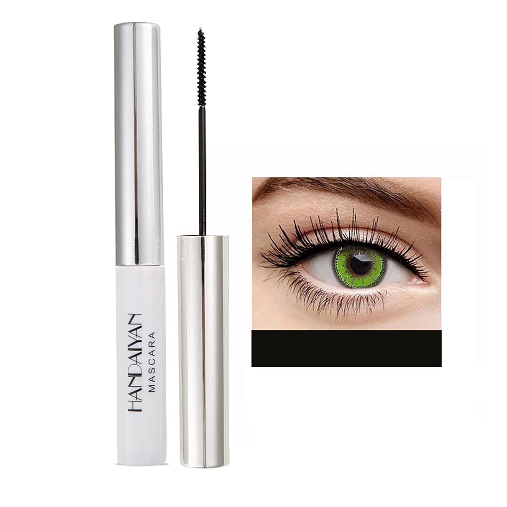 4D Mascara Colorful Fiber Mascara Charming Long Lasting, Thick & Long Eyelash Waterproof and Smudge-proof Eyes Makeup, Black
