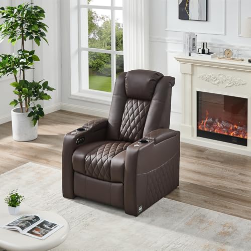 Luxury Leather Theater Seating Row