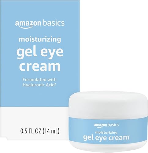 Amazon Basics Crema hidratante para ojos en gel, 0.5 onzas líquidas, 1 paquete
