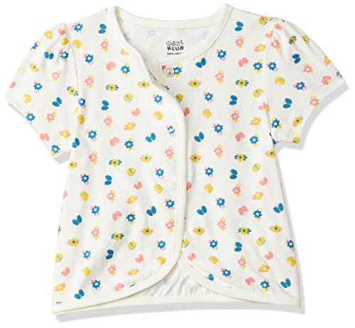 Image of miniklub Infant Girls Pack of 3 Pure Cotton Jhabla