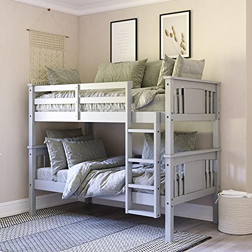 Dhp Dorel Living Dylan Twin Wood Bed For Kids, Gray Bunk #TOP2