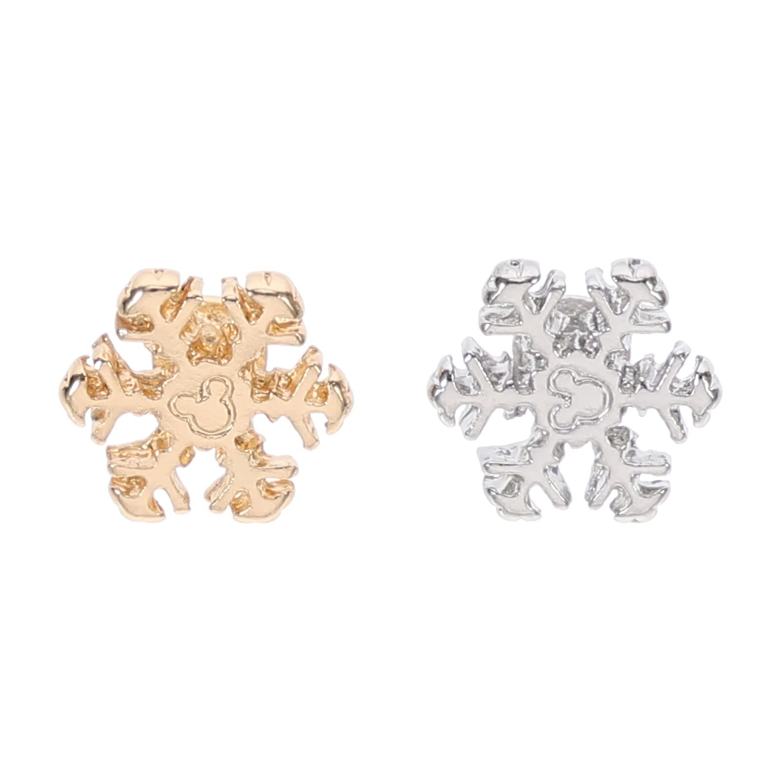 LUOZZY 2 Pcs Decorative Ring Loops Smart Watch Band Charms Accessories Snowflakes Shape Compatible with Apple Watch