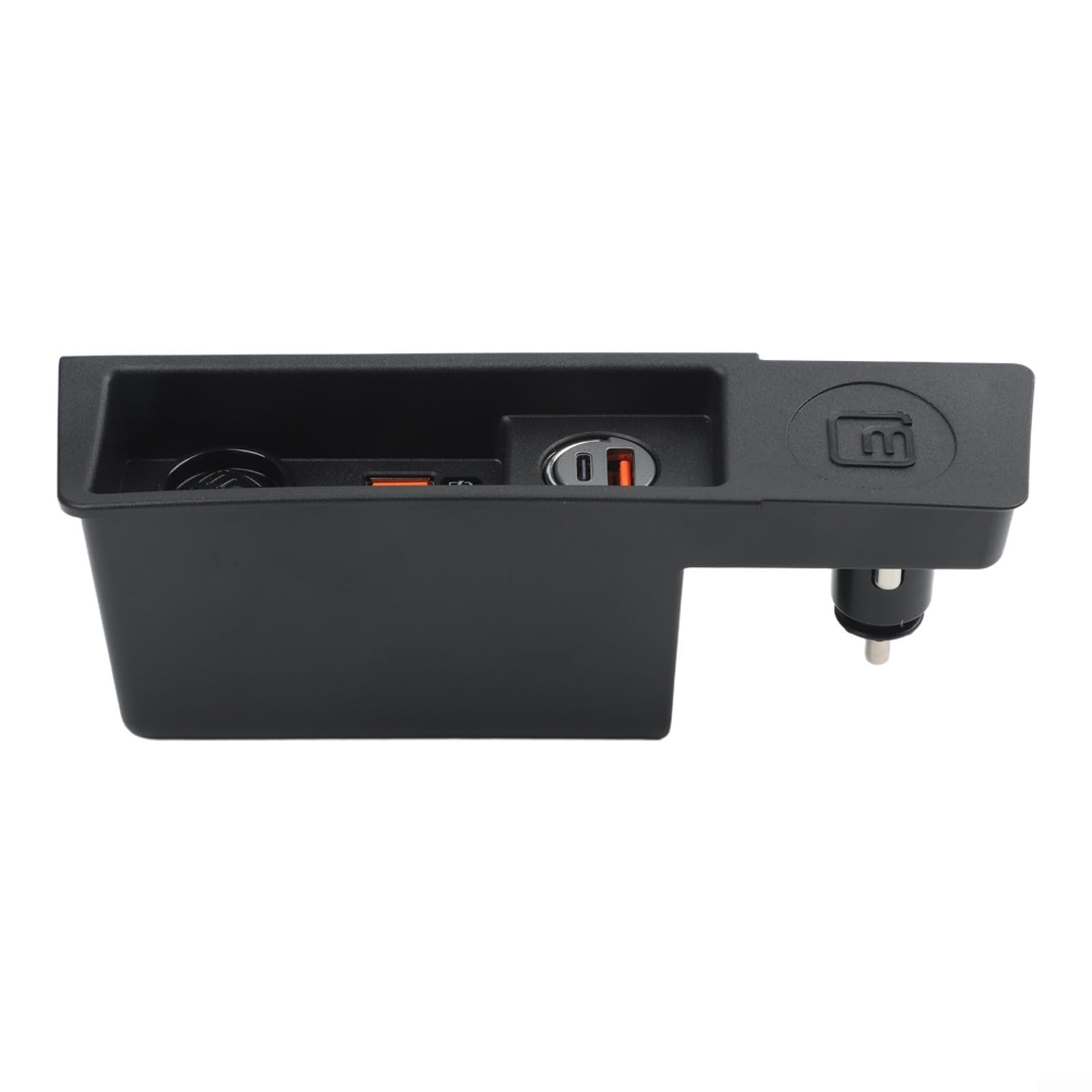 Kfz-Ladebuchse, 12 V, Dual-USB, LED-Spannungsanzeige, Schnellladeadapter, integrierte Sicherung, sichere Stromversorgung, für Passat B6 B7 CC