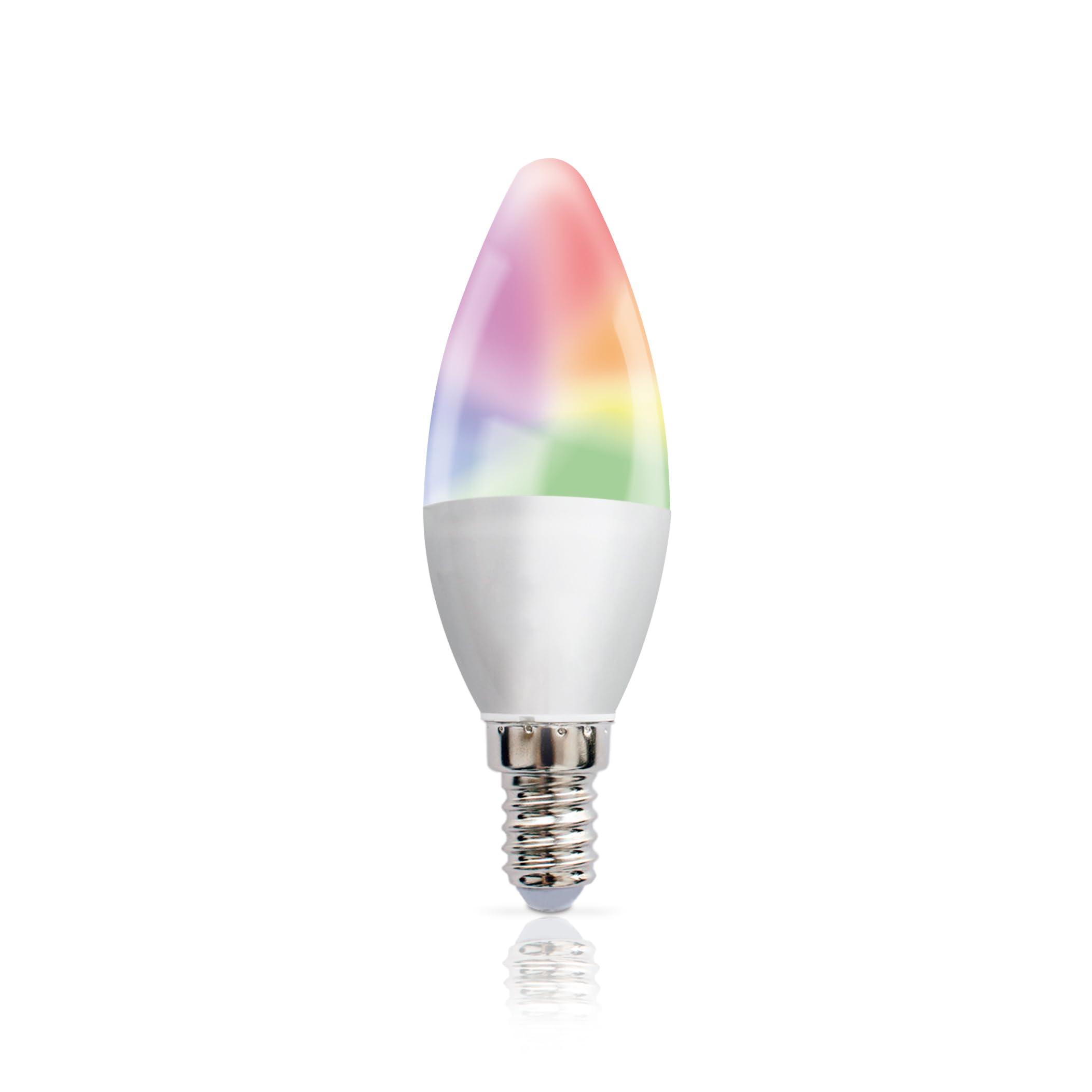 Delta Dore - Easy Bulb E14CW biała i kolorowa inteligentna żarówka - Inteligentne oświetlenie | sceny otoczenia | Współpracuje z Amazon Alexa, Google Home | E14 | LED - 6353011