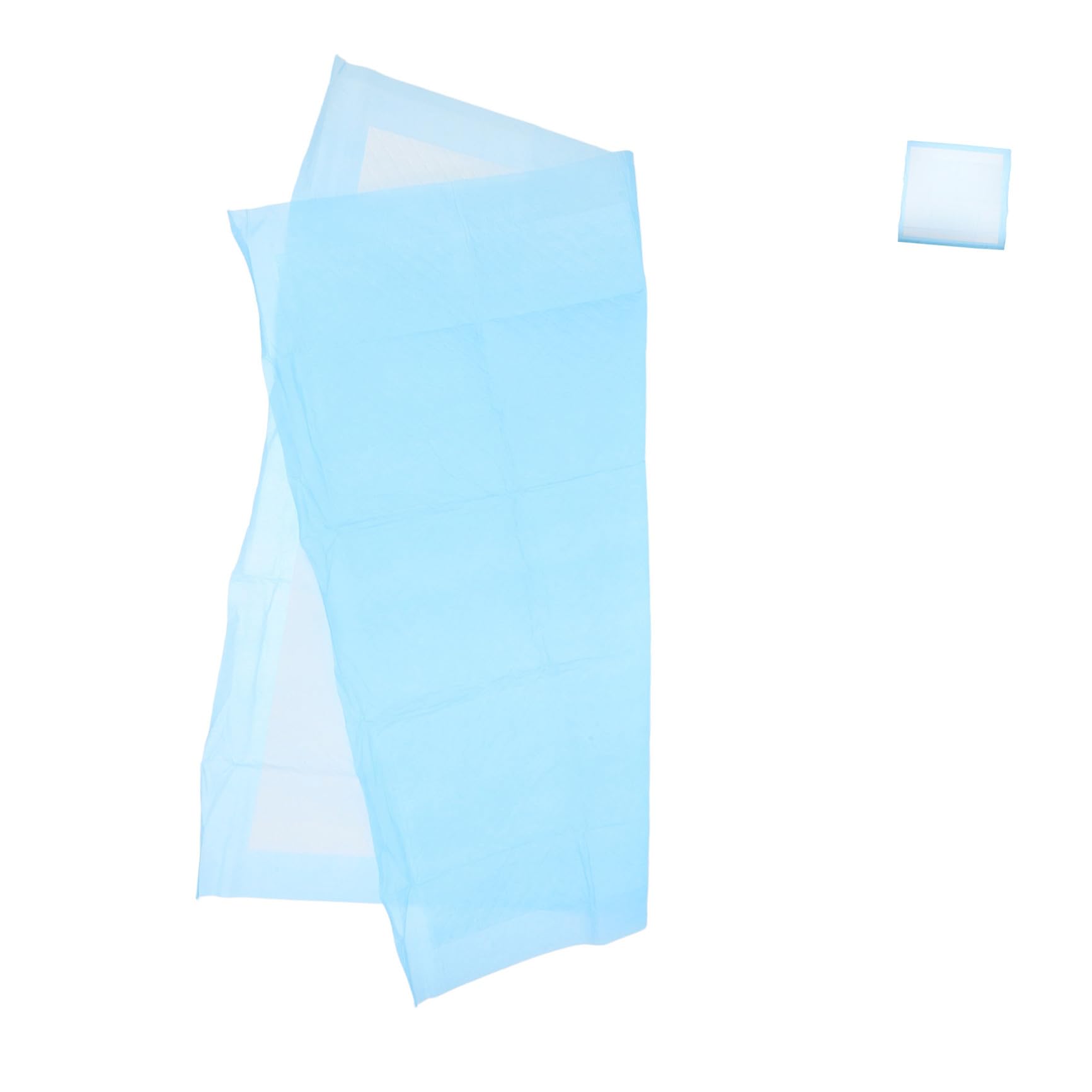 ibasenice Alèse pour Chiot Super Absorbante 60x60 Cm en Non-tissé | Format L, Usage Voiture et Cage, Absorbe le Liquide Instantanément, Lot Unitaire