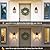2-Pack Dusk to Dawn Outdoor Lights for House, Exterior Porch Light Fixtures Wall Mount with Photocell Sensor, Oil Rubbed Bronze Wall Lantern, Waterproof Outside Wall Sconce Lighting for Garage,Door