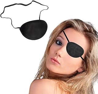 30+ Handmade Pirate Decor Ideas for Themed Events 78 Monocular Black Eye Patch, Washable, Amblyopia, Medical Eye Patch, Pirat...