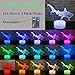 FlyonSea Baby Shark Toys Nightlight,Baby Shark Party Supplies 16 Color Changing Kids Night Light with Touch and Remote Control, Kids Shark Decor Lamp Birthday Christmas Gifts for Kids Boys Baby