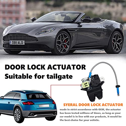 Image of SYERAL Tailgate Lock Actuator 81230-C1010 Power Door Latch Lock Compatible with Hyundai Sonata 2015 2016 2017 81230C1010